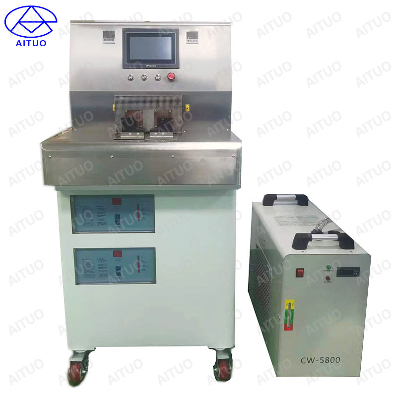 AM20504 suction catheters tip melting machine with double high frequency devices
