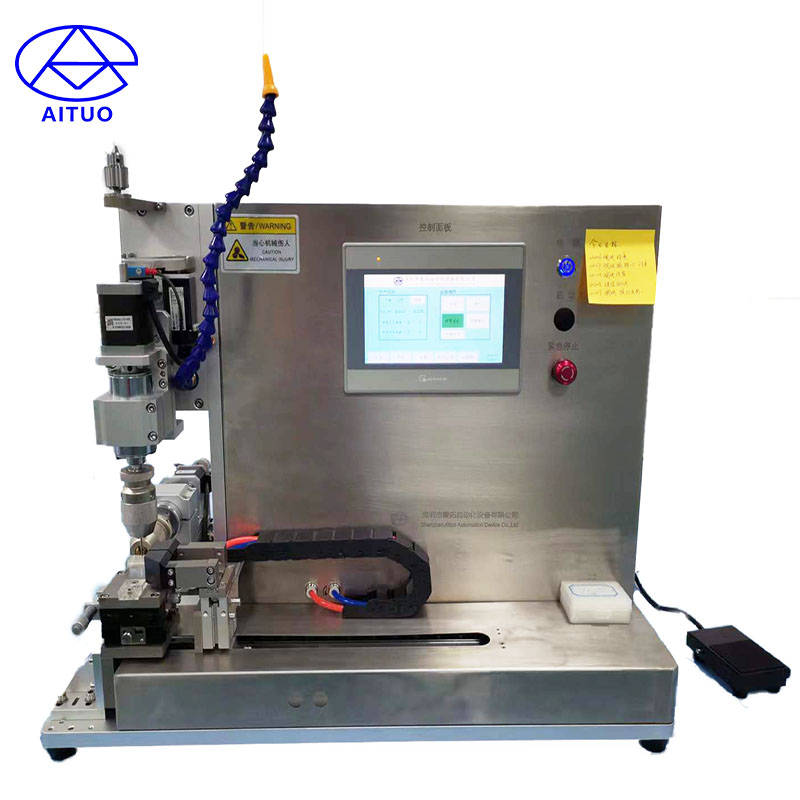 AM20106 Rotary twin spindle CNC drilling machine