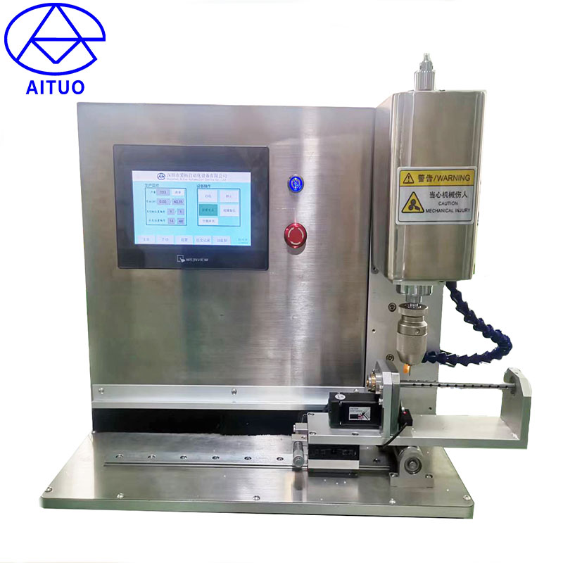 AM20108  Single-axis CNC punching machine for plastic catheter
